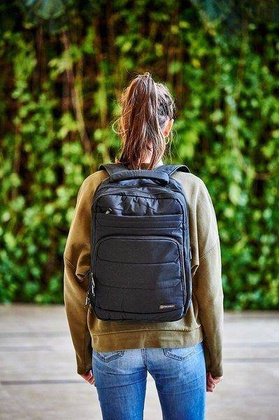 Plecak na laptopa 2-komorowy National Geographic PRO 710 Ciemny szary