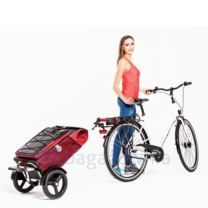 Wózek na zakupy ANDERSEN Tura 135 Ortlieb Czerwony