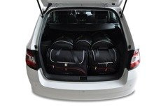 SKODA FABIA KOMBI 2014+ TORBY DO BAGAŻNIKA 5 SZT KJUST
