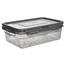 Pojemnik z uszczelką do przechowywania żywności z pokrywką klipsami 850 ml