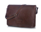 Męska brązowa torba miejska na ramię Solier S11 - min. zamówienie 20 / 50 / 100 szt.