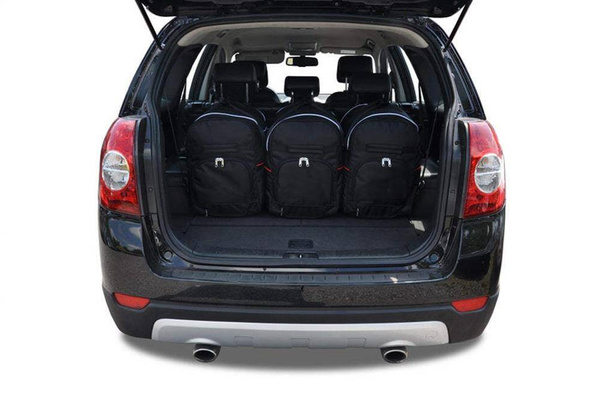 CHEVROLET CAPTIVA 2006-2010 TORBY DO BAGAŻNIKA 5 SZT KJUST
