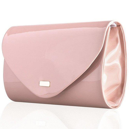 Torebka wizytowa KEMER SOLIER F15 Różowy Lakier - min. zamówienie 20 / 50 / 100 szt.