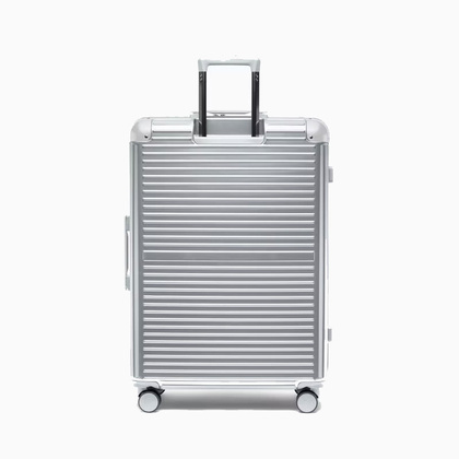 Duża walizka PUCCINI DALLAS PC034A 4C Srebrna