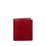 Mały czerwony portfel damski RFID Canaletto z skóry licowej garbowanej roślinnie PD1031s165gr RFID