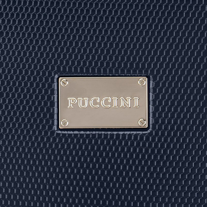 Duża walizka PUCCINI PANAMA PC029A 7A Granatowa