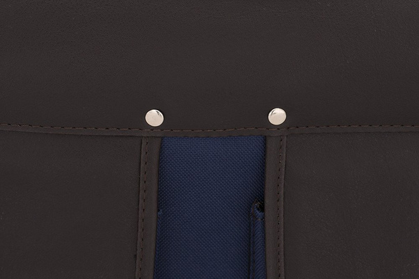 Torba na ramię / laptop 15.6" KEMER SOLIER Galston Granatowo Brązowa - min. zamówienie 20 / 50 / 100 szt.