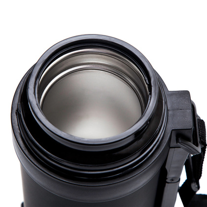 Pojemny termos UPOMINKARNIA Picnic Amigo 1200 ml Czarny