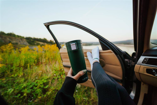 Kubek termiczny 400ml FUORI zielony 27695