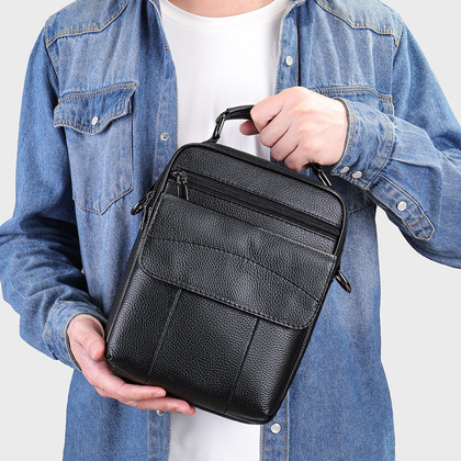 Saszetka męska z naturalnej skóry KEMER P01 6101