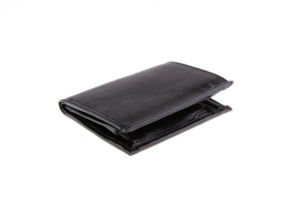 Portfel męski skórzany KEMER P1 Czarny - min. zamówienie 20 / 50 / 100 szt.