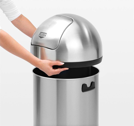 Kosz Push Bin 60L stal matowa 484520