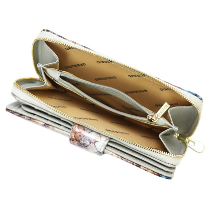 Portfel damski skórzany PELLUCCI VL-116 niebieski