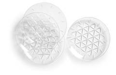 Talerze Piknikowe, 20 Cm, 4-Pak 5017336 przezroczysty