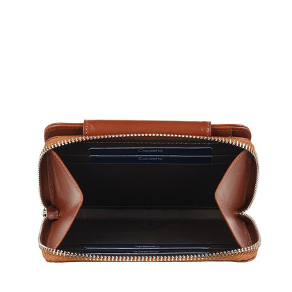 PORTFEL DAMSKI SKÓRZANY Canaletto Najwyższa JAKOŚĆ wykonania PD1445s40 RFID