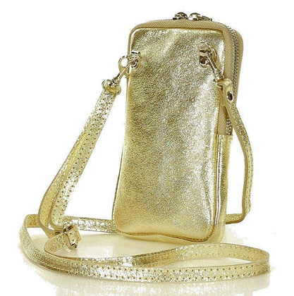 MARCO MAZZINI Etui na smartfona złoty - min. zamówienie 20 / 50 / 100 szt.