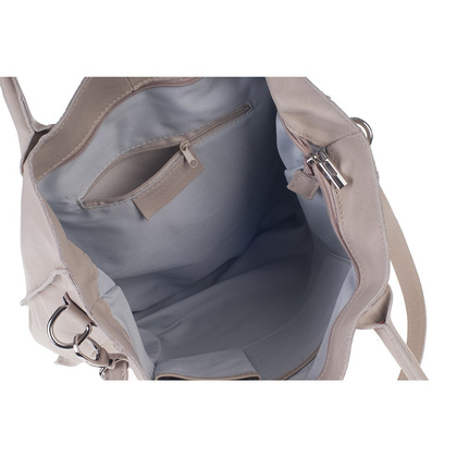 Torebka damska skórzana KEMER 97 Beżowa - min. zamówienie 20 / 50 / 100 szt.