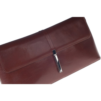 Torebka damska skórzana BELLUCCI R11/1 Brązowa - min. zamówienie 20 / 50 / 100 szt.