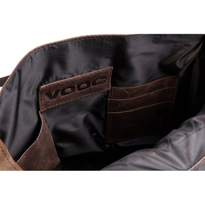 DUŻA TORBA NA RAMIĘ KEMER VOOC URBAN RDW8 brąz