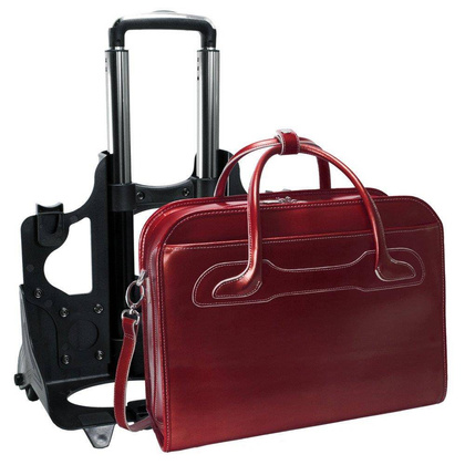 Torba podróżna na kołach McKlein Willowbrook 17" Czerwona