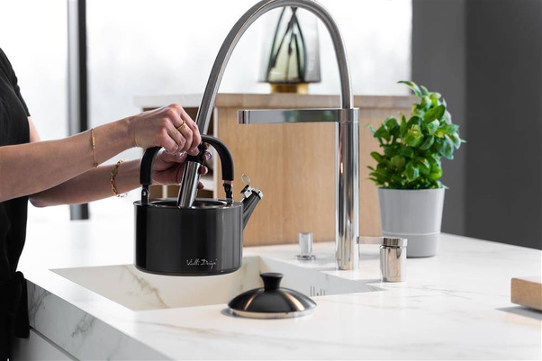 Czajnik 1,5l z gwizdkiem Diamante grafitowy matowy 28197