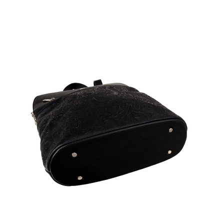 Torbo plecak skórzany damski TPD491s33t4