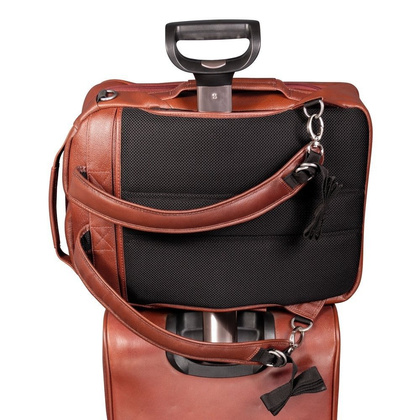 Torba / Plecak na laptop 17" McKLEIN East Side Brązowa