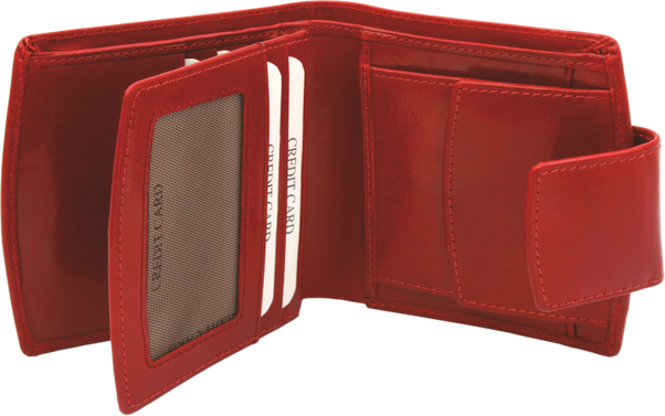 Portfel damski skórzany KEMER 31404527 Koniak - min. zamówienie 20 / 50 / 100 szt.