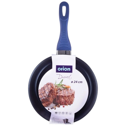 Patelnia diamentowa do smażenia duszenia 24 cm