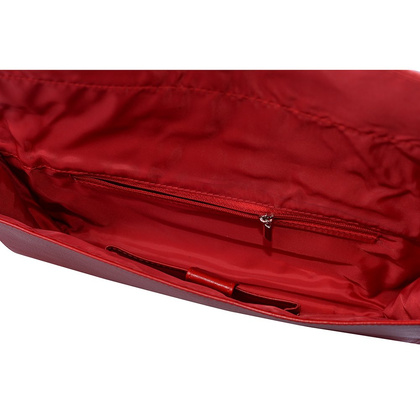 Torebka wizytowa skórzana BELLUCCI R130 Czerwona - min. zamówienie 20 / 50 / 100 szt.