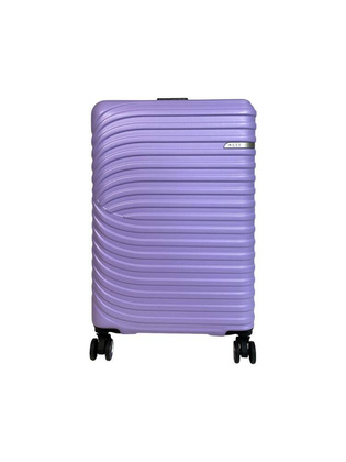 LYS Paris Hawana Duża twarda fioletowa walizka na kółkach 76 cm