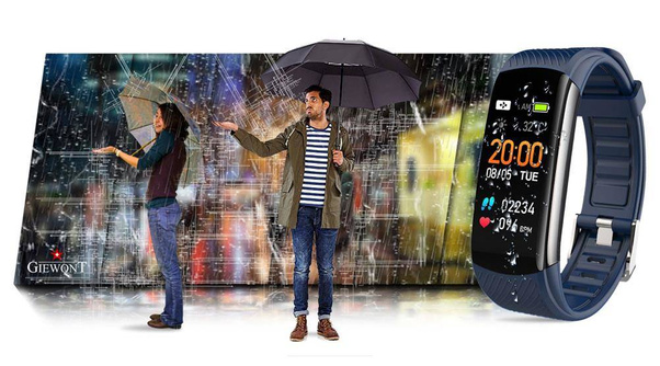 Smartband Giewont GW200-6 + Dodatkowy pasek granatowy