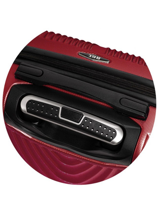 Mała walizka podróżna 663 XM NIEBIESKI METALICZNY