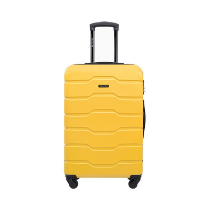 Średnia walizka PUCCINI ALICANTE ABS024B 6 Żółta