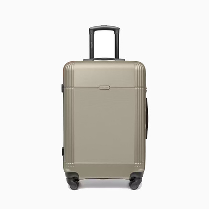 Średnia walizka PUCCINI DUBLIN ABS029B 6C Szampańska