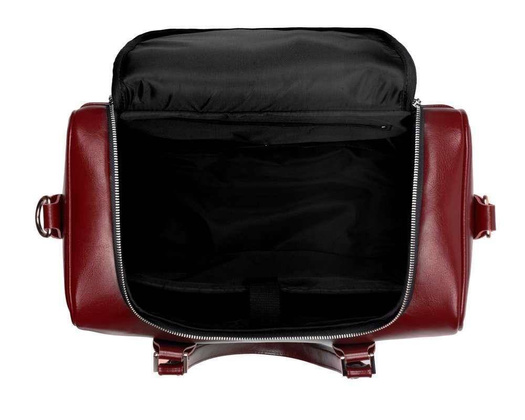 Skórzana torba weekendowa Dratford SL27 maroon - min. zamówienie 20 / 50 / 100 szt.