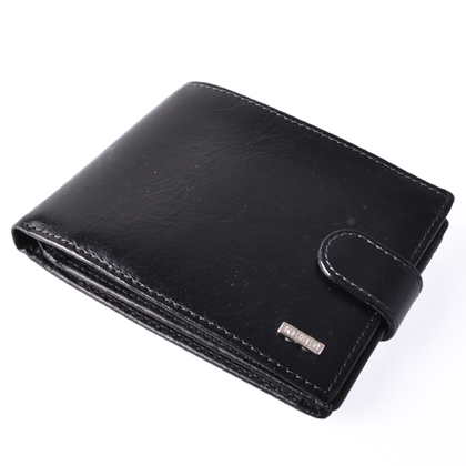 Portfel męski skórzany KEMER M 18 Czarny - min. zamówienie 20 / 50 / 100 szt.