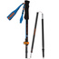 Kije trekkingowe Viking Kettera Pro czarno-niebiesko-pomarańczowy 115-135 cm 610-22-7712-15-UNI