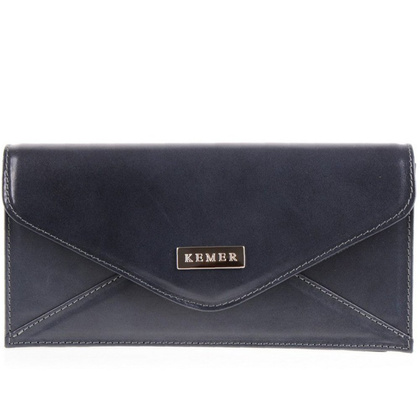Torebka wizytowa skórzana KEMER 839 Szara - min. zamówienie 20 / 50 / 100 szt.