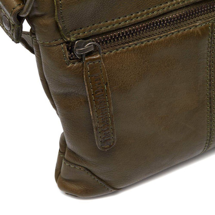 Listonoszka skórzana Cato Zielona - min. zamówienie 20 / 50 / 100 szt.