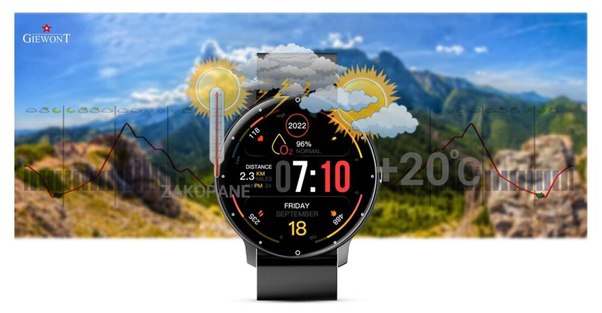 Smartwatch Giewont GW120-2 PRO Czarny