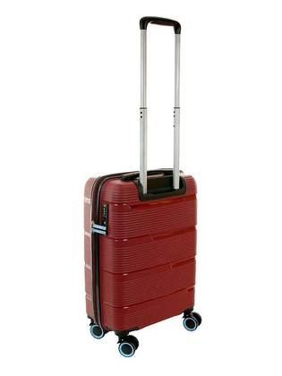 Mała kabinowa walizka DIELLE 170 Bordowa