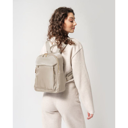 Plecak miejski PUCCINI PULSE COLLECTION PM9033 6A Beżowy