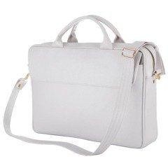 Teczka damska na laptop 15.4 KEMER SOLIER FL16 Popielata - min. zamówienie 20 / 50 / 100 szt.