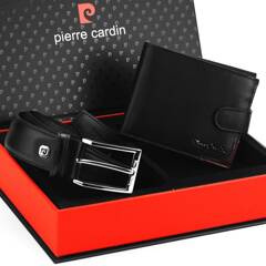 Męski zestaw prezentowy Pierre Cardin ZG-108-BR 130 Czarny