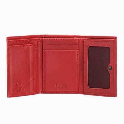 Portfel damski skórzany PUCCINI MURANO MU1701 3E Czerwony