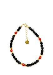 Bransoletka BLACK&RED 925