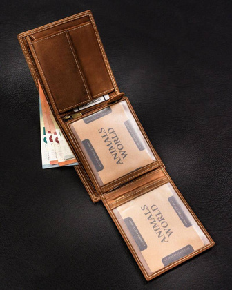 Portfel skórzany męski N992-CHM