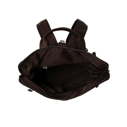 Plecak z miejscem na smartfon Brązowy - min. zamówienie 20 / 50 / 100 szt.