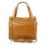 Duża włoska torebka  Vera Pelle na ramię ,pojemna Camel  WLB199C